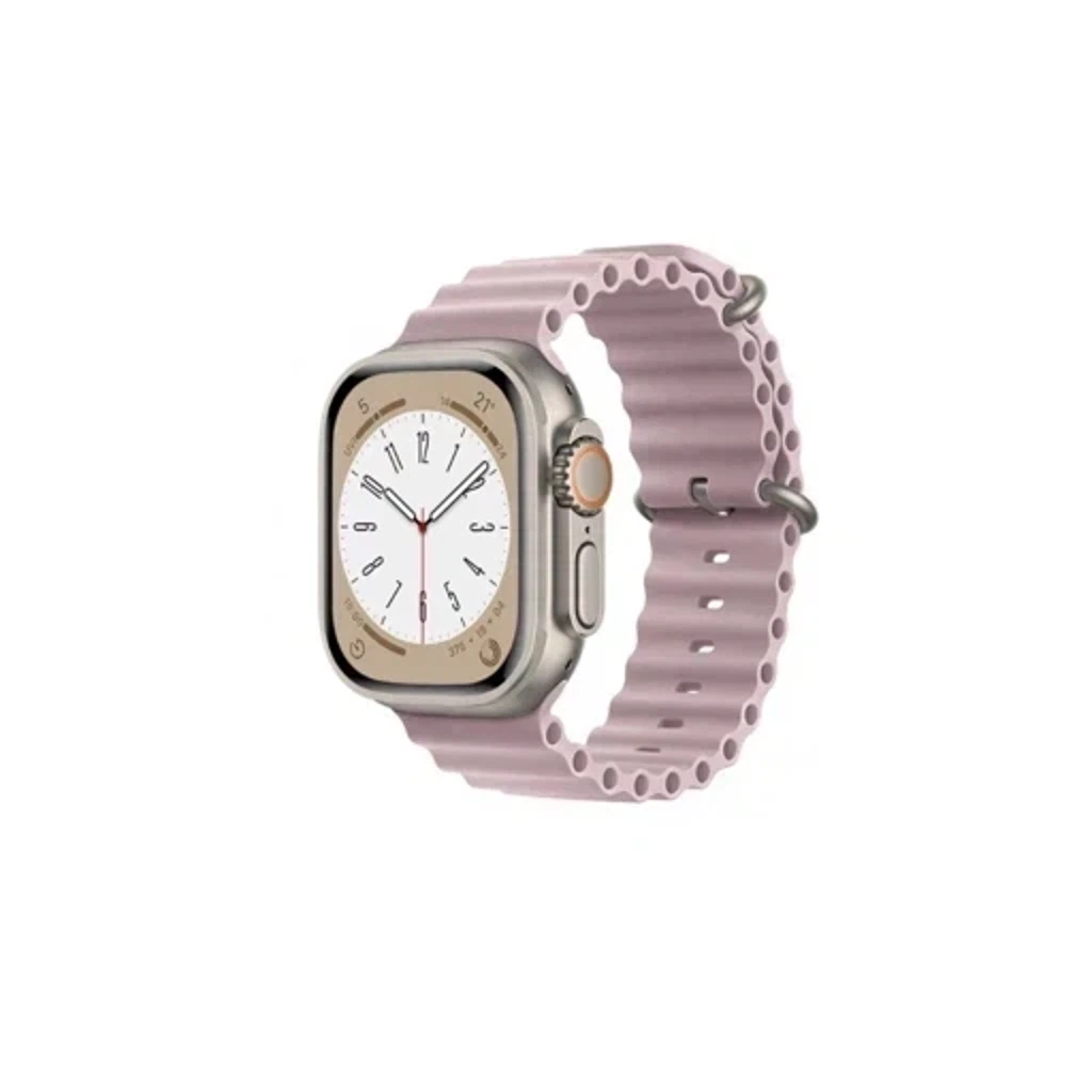 Силиконовый ребристый ремешок для Apple Watch